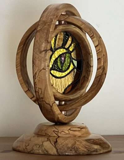 Wooden tiger ornament