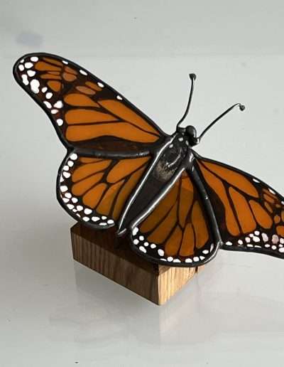 Painted Monarch Butterfly Ornament