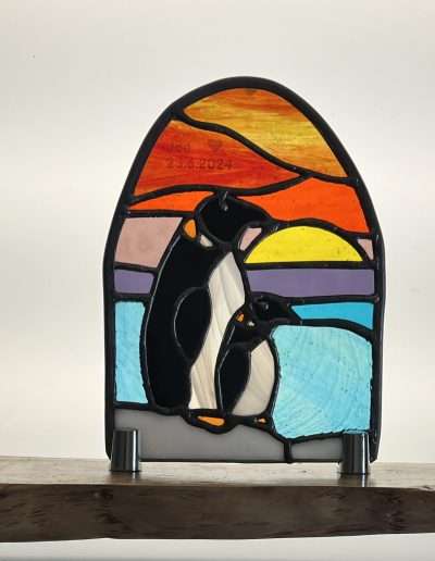Penguins ornament