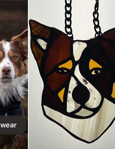 Dog Sun Catcher