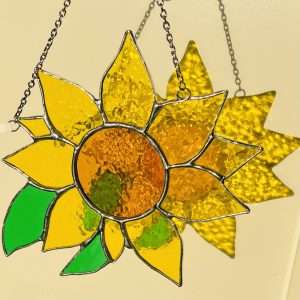 Stained glass suncatcher
